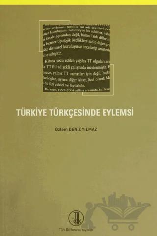 Türkiye Türkçesinde Eylemsi