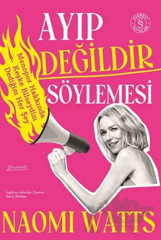 Ayıp Değildir Söylemesi – Naomi Watts – Everest Yayınları kitap kapağı