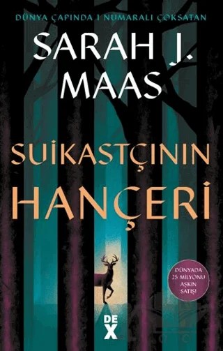 Suikastçının Hançeri – Sarah J. Maas – Dex Yayınevi kitap kapağı