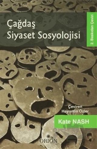 Çağdaş Siyaset Sosyolojisi – Kate Nash – Orion Kitabevi kitap kapağı
