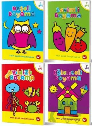 2-4 Yaş Boyama Kitapları Seti (4 Kitap Takım)