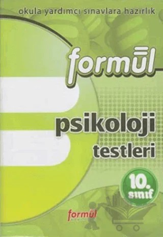 Formül 10. Sınıf Psikoloji Yaprak Testleri – Kolektif – Formül Yayınları kitap kapağı