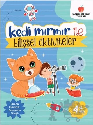 Kedi Mırmır ile Bilişsel Aktiviteler – Kollektif – Sabri Ülker Vakfı Yayınları kitap kapağı