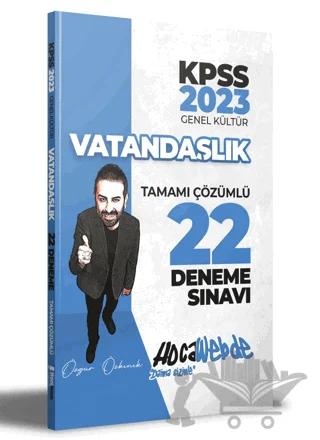 Hocawebde 2023 KPSS Vatandaşlık Tamamı Çözümlü 22 Deneme Sınavı