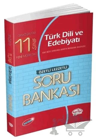 11. Sınıf Türk Dili ve Edebiyatı Özetli Lezzetli Soru Bankası