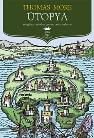 Ütopya – Thomas More – Antik Kitap kitap kapağı
