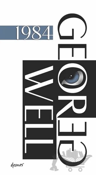 1984 – George Orwell – Demos Yayınları kitap kapağı