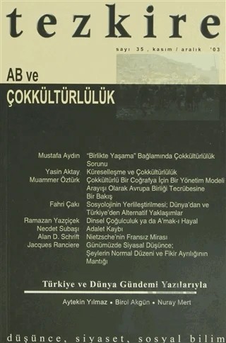 Tezkire Dergisi Sayı: 35 – Tezkire Dergisi kitap kapağı