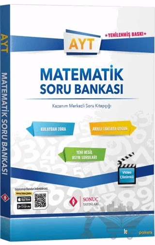 AYT Matematik Soru Bankası – Kolektif – Sonuç Yayınları kitap kapağı