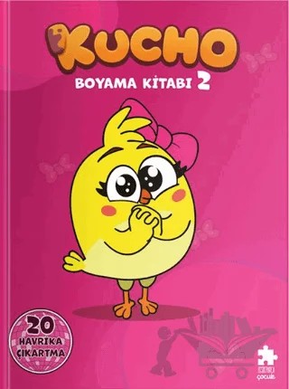 Kucho - Boyama Kitabı 2 – Kolektif – Eksik Parça Yayınları kitap kapağı