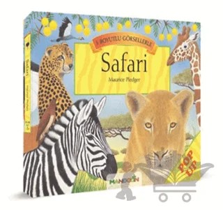 Safari – Maurice Pledger – Mandolin Yayınları kitap kapağı
