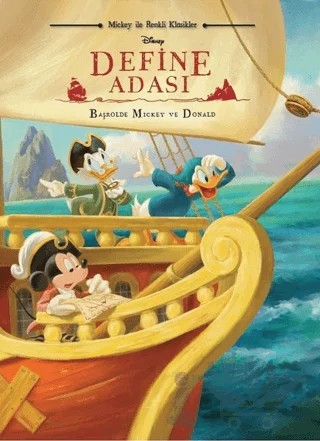 Disney Mickey ile Renkli Klasikler Define Adası – Kolektif – Doğan Egmont Yayıncılık kitap kapağı