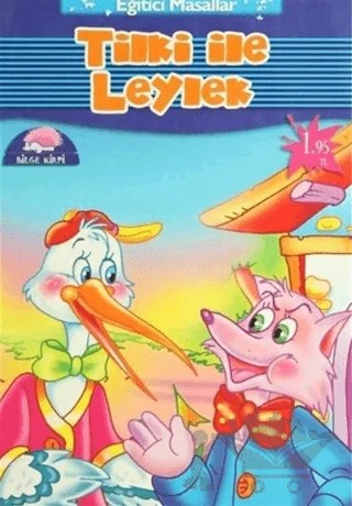 Tilki İle Leylek – Derleme – Kirpi Yayıncılık kitap kapağı