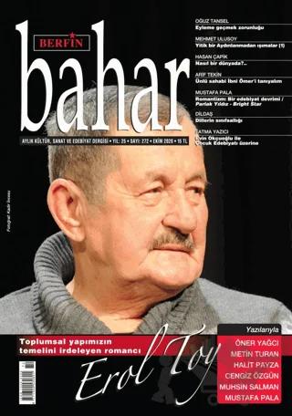 Berfin Bahar Aylık Kültür Sanat ve Edebiyat Dergisi Sayı: 272 Ekim 2020