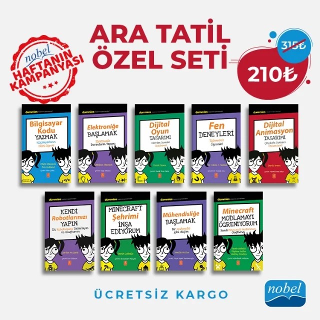 ARA TATİL ÖZEL SETİ – Hegem Yayınları kitap kapağı