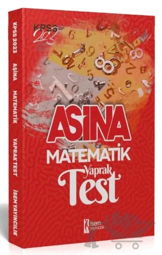 2023 İSEM KPSS Aşina Matematik Çek Kopart Yaprak Test