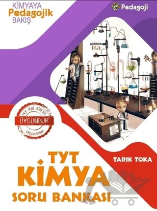 TYT Kimya Soru Bankası – Tarık Toka – Pedagoji Yayınları kitap kapağı