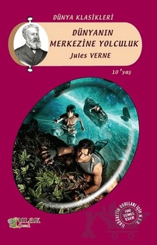 Dünyanın Merkezine Yolculuk – Jules Verne – Ulak Çocuk kitap kapağı