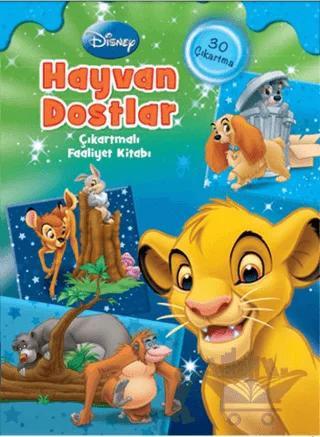 Disnep Hayvan Dostlar Çıkartmalı Faaliyet Kitabı