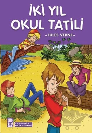 İki Yıl Okul Tatili – Jules Verne – Timaş Çocuk kitap kapağı
