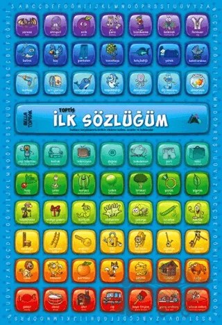 Toptiş İlk Sözlüğüm – Bella Toprak – Kuzey Çocuk Yayıncılık kitap kapağı