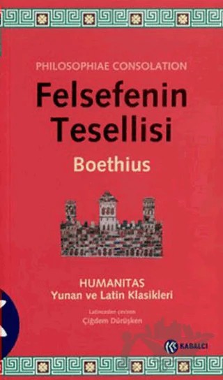 Felsefenin Tesellisi – Philosophiae Consolatio – Kabalcı Yayınevi kitap kapağı