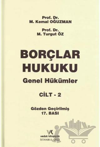 Borçlar Hukuku Genel Hükümler Cilt - 2