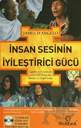 İnsan Sesinin İyileştirici Gücü – James D'angelo – Dharma Yayınları kitap kapağı