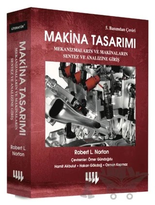 Makina Tasarımı – Robert L. Norton – Literatür Yayıncılık kitap kapağı