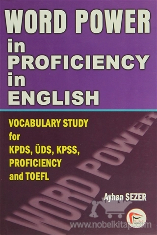 Vocabulary Study for KPDS, ÜDS, KPSS, Proficiency and TOEFL