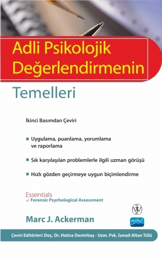 ADLİ PSİKOLOJİK DEĞERLENDİRMENİN TEMELLERİ - Essentials of Forensic Psychological Assessment