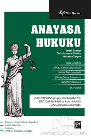 (Genel Esaslar, Türk Anayasa Hukuku, Anayasa Yargısı)