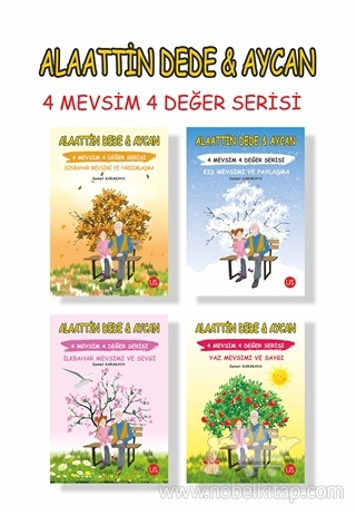 4 Mevsim 4 Değer Serisi Set (4 Kitap Takım)